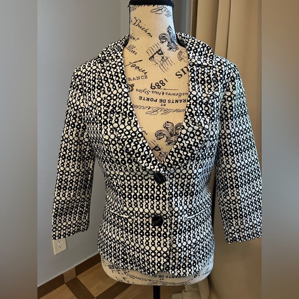 Сabi geo print blazer Size 2
